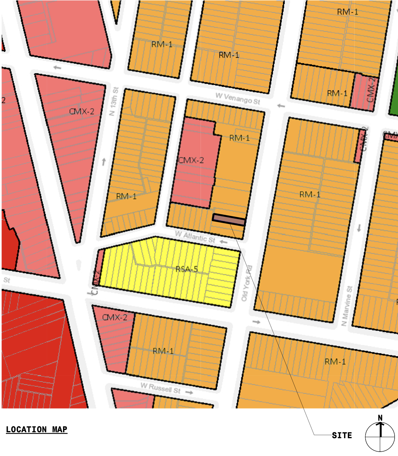 3522 Old York Road Zoning Plan