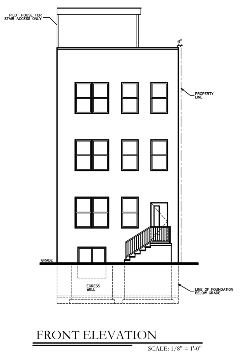 4226 Otter Street Front Elevation