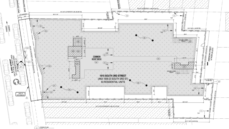 1015 South 3rd Street Plan
