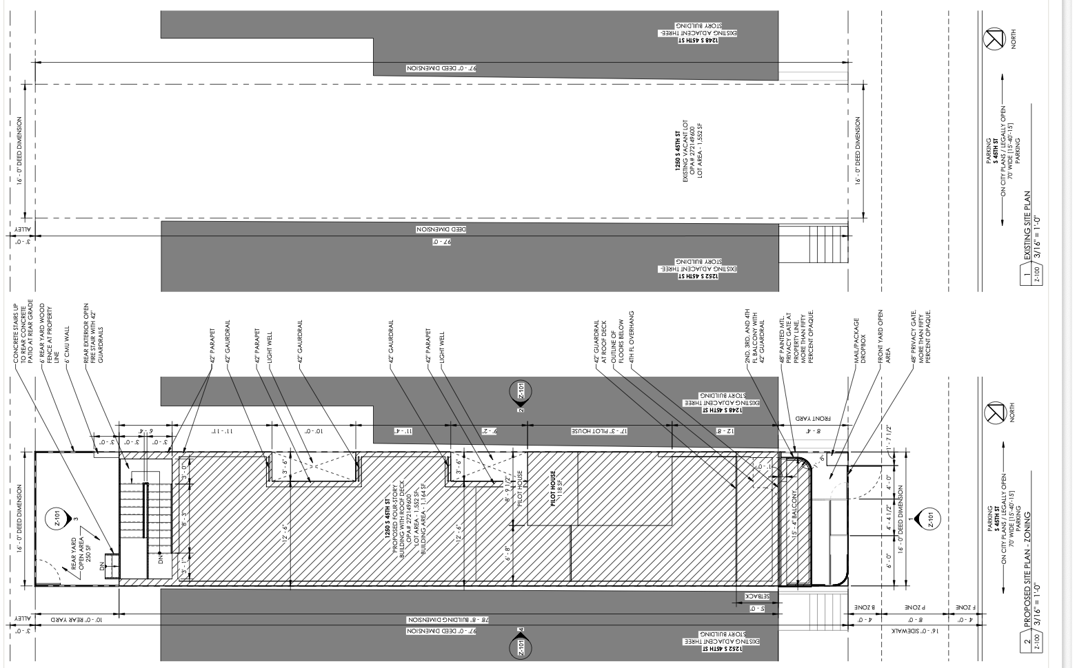 1250 South 45th Street Plan
