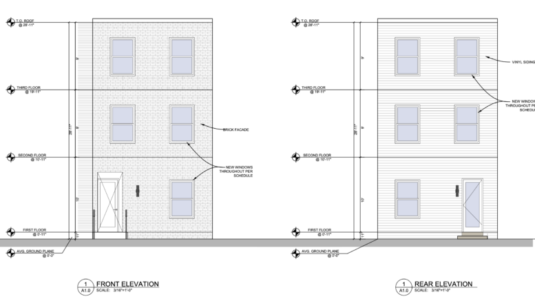 1741 Belfield Avenue Elevations