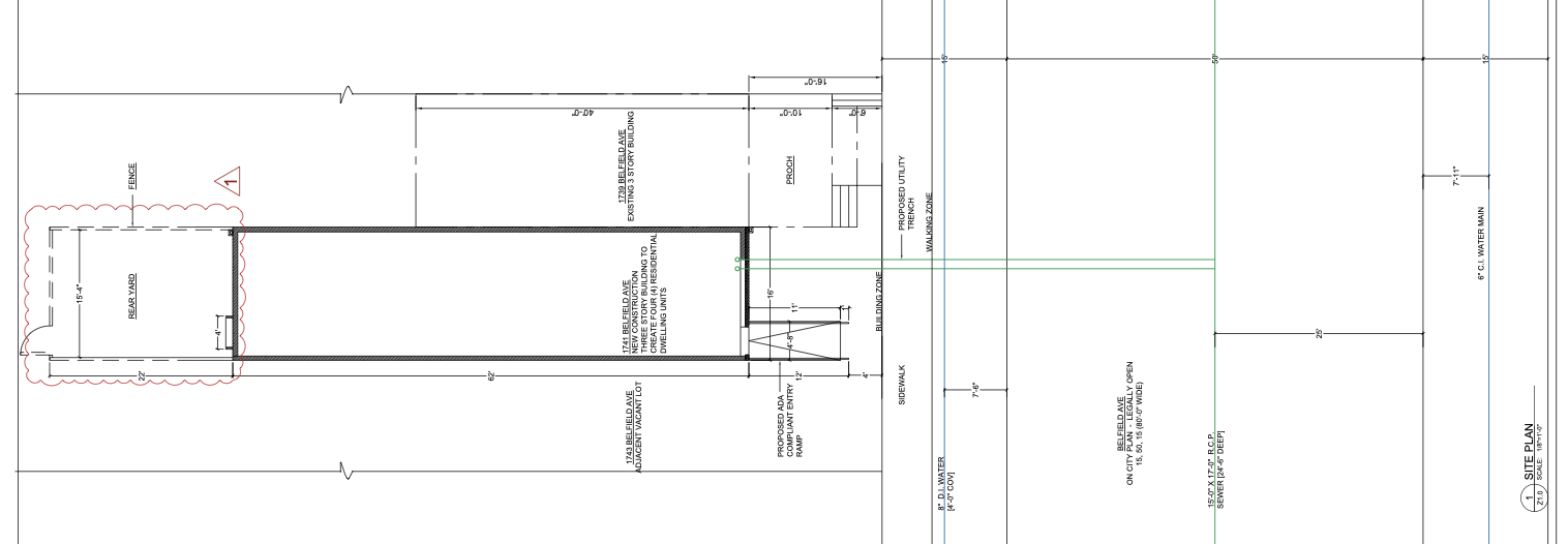 1741 Belfield Avenue Plan
