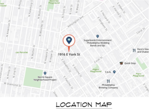 1916 East York Street Location