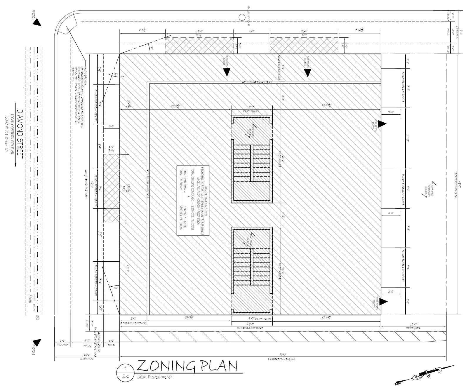 203-09 Diamond Street Plan