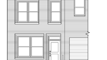 2039 South 10th Street East Elevation