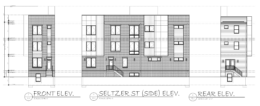 2739 North 13th Street Elevations