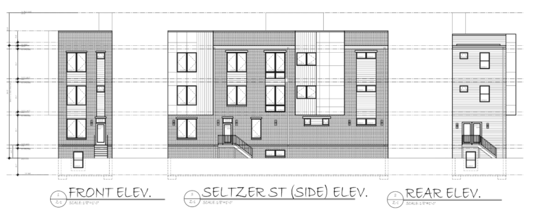 2739 North 13th Street Elevations