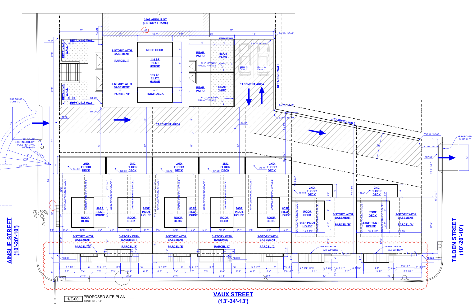 3401 Ainslie Street Plan
