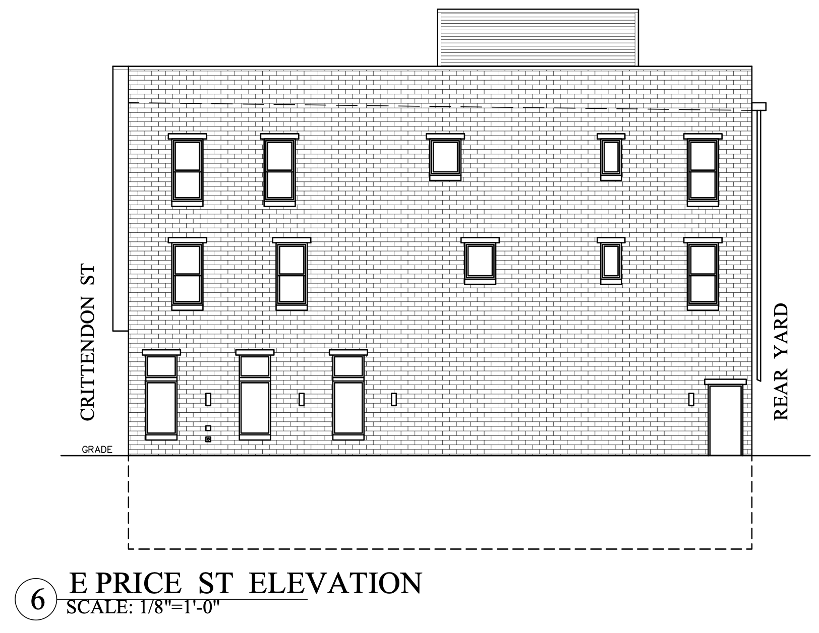 5738 Crittenden Street Elevation 2