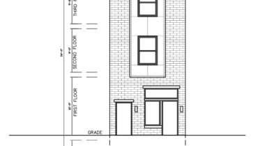 5738 Crittenden Street Elevation