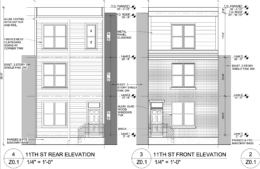 649 North 11th Street Elevations