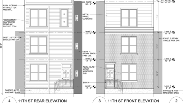 649 North 11th Street Elevations